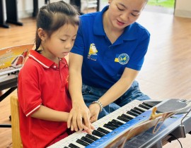 SV3 - Lớp âm nhạc Sao Việt cùng Piano Thiên Ân Maria